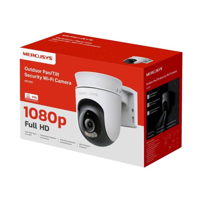 Mercusys MC500 security camera Bulb IP security camera Outdoor 1920 x 1080 pixels Ceiling/Wall/Pole — image 4 of 4