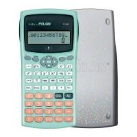 Milan M240 calculator Pocket Scientific Black, Silver, Turquoise