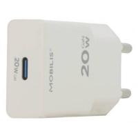 Mobilis 020025 mobile device charger Universal White AC Fast charging Indoor