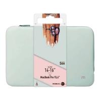 Mobilis 049006 laptop case 40.6 cm (16'') Sleeve case Grey, Pink