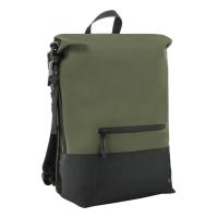 Mobilis 070006 laptop case 40.6 cm (16'') Backpack Black, Khaki, view image 1 of 2