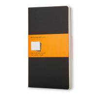 Moleskine Cahier writing notebook 80 sheets Black