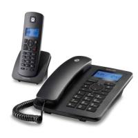 Motorola C4201 Analog/DECT telephone Caller ID Black