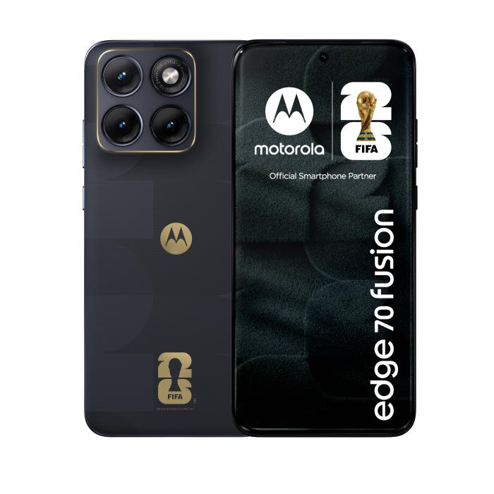 Motorola edge 70 fusion FIFA Edition 17.2 cm (6.78'') Dual SIM Android 16.0 5G USB Type-C 8 GB 256 GB 5200 mAh Black — image 13 of 24
