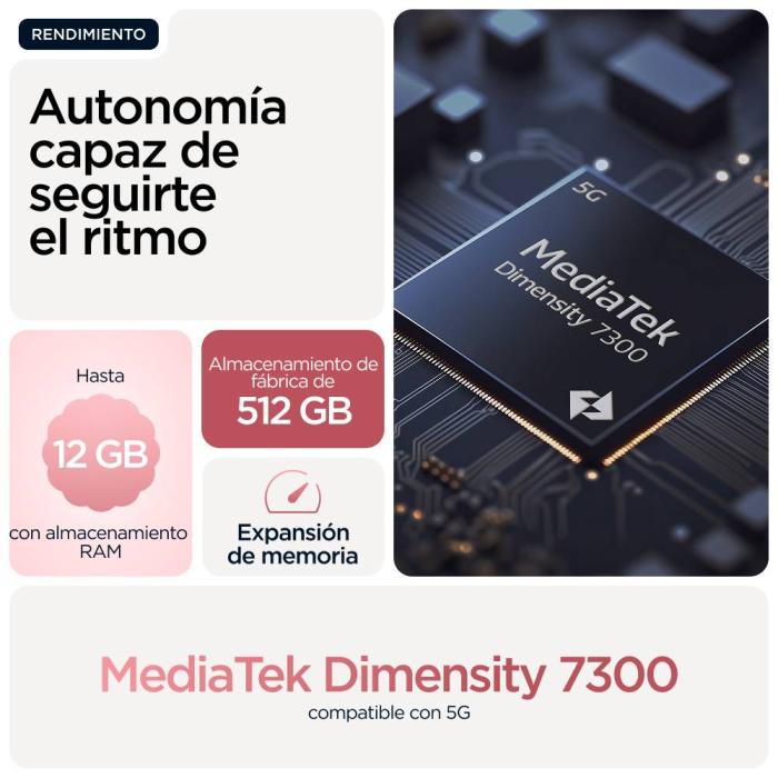 Motorola moto g86 5G 16.9 cm (6.67'') Dual SIM Android 15 USB Type-C 8 GB 256 GB 5200 mAh Pink — image 10 of 22