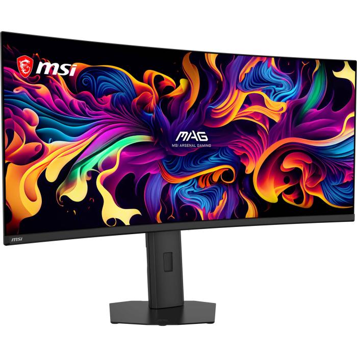 MSI MAG 341CQP QD-OLED X28 computer monitor 86.4 cm (34'') 3440 x 1440 pixels UltraWide Quad HD Black — image 3 of 30