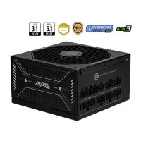 MSI MAG A850GLS PCIE5 power supply unit 850 W 24-pin ATX ATX Black
