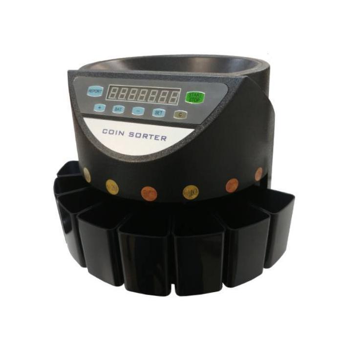 Mustek M6 money counting machine Coin counting machine Black