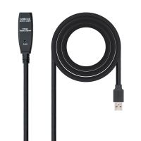 Nanocable 10.01.0311 USB cable USB 3.2 Gen 1 (3.1 Gen 1) 5 m USB A Black