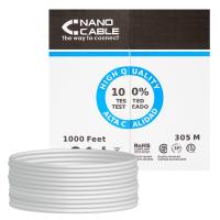 Nanocable 10.20.0504 networking cable Grey 305 m Cat6e U/UTP (UTP)