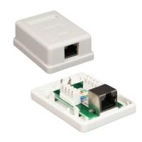 Nanocable 10.21.1601 socket-outlet RJ-45 White