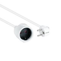 Nanocable 10.22.0610-W power extension 10 m 1 AC outlet(s) Indoor White
