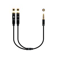 Nanocable 10.24.1202 audio cable 0.3 m 3.5mm 2 x 3.5mm Black