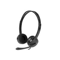 NATEC Canary Go Headset Wired Head-band Office/Call center Black