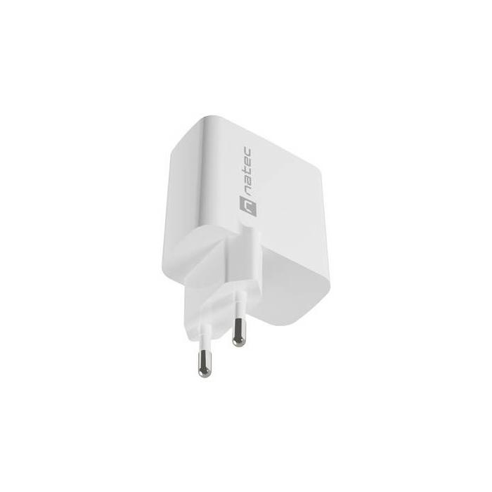 NATEC NUC-2142 mobile device charger Universal White AC Fast charging Indoor — image 5 of 9