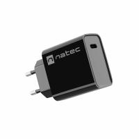 NATEC RIBERA Universal Black AC Fast charging Indoor
