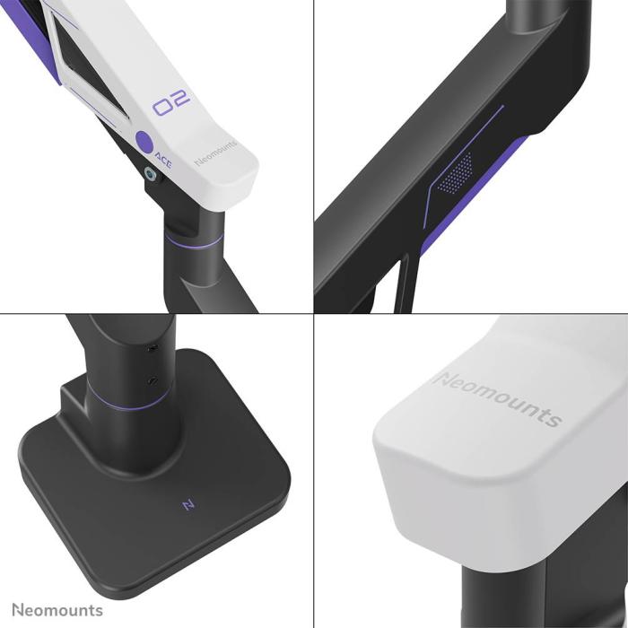 Neomounts DS70-256BL1 Gaming monitor arm 24-57'' - gas spring - Topfix - 180°-stop — image 31 of 40