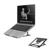 Neomounts NSLS085BLACK Laptop stand 10-17'' - foldable - compact - universal