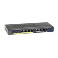 NETGEAR GS108PP Unmanaged Gigabit Ethernet (10/100/1000) Power over Ethernet (PoE) Black