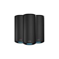 NETGEAR Orbi 970 Series Quad-Band WiFi 7, 3-Pack Quad-band (2.4 GHz / 5 GHz-1 / 5 GHz-2 / 6 GHz) Wi-Fi 6 (802.11ax) Black Internal