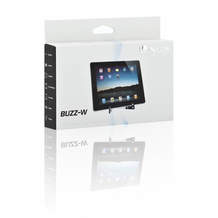 NGS Buzz-W Passive holder E-book reader, Mobile phone/Smartphone, Tablet/UMPC White — image 8 of 18
