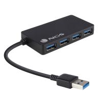 NGS iHub 3.0 USB 3.2 Gen 1 (3.1 Gen 1) Type-A 5000 Mbit/s Black