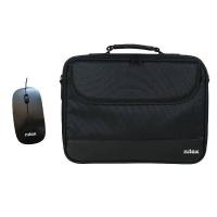 Nilox NOTEBAG 15.6 PRO + MOUSE USB 40.6 cm (16'') Briefcase Black