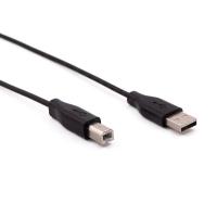 Nilox NXCUSBA01 USB cable 1.8 m USB A USB B Black