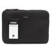 Nilox NXF1401 laptop case 35.8 cm (14.1'') Sleeve case Black