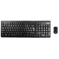 Nilox NXKMWE0001 keyboard Mouse included Universal RF Wireless QWERTY Spanish Black
