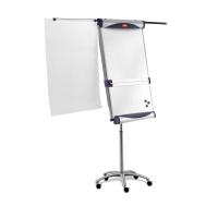 Nobo Classic Steel Mobile Magnetic Flipchart Easel with Extending Arms
