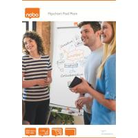 Nobo Flipchart Pad Plain 650X955 50 Sheets