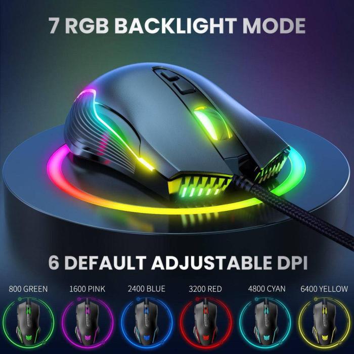 Onikuma CW905B mouse Gaming — image 7 of 10
