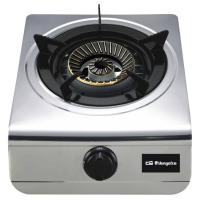 Orbegozo FO 1700 hob Black, Stainless steel Countertop Gas 1 zone(s)
