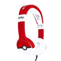 OTL Technologies Pokémon Pokéball Headphones Wired Head-band Music Black, Red, White