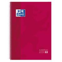 Oxford 100430198 writing notebook A4 Red