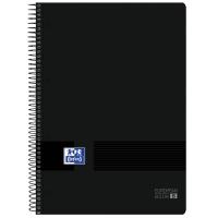 Oxford 400088489 writing notebook 160 sheets Black