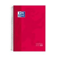 Oxford 400151480 writing notebook A4+ 120 sheets Red