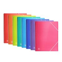 Oxford Urban Polypropylene (PP) Assorted colours, Translucent, Transparent A4