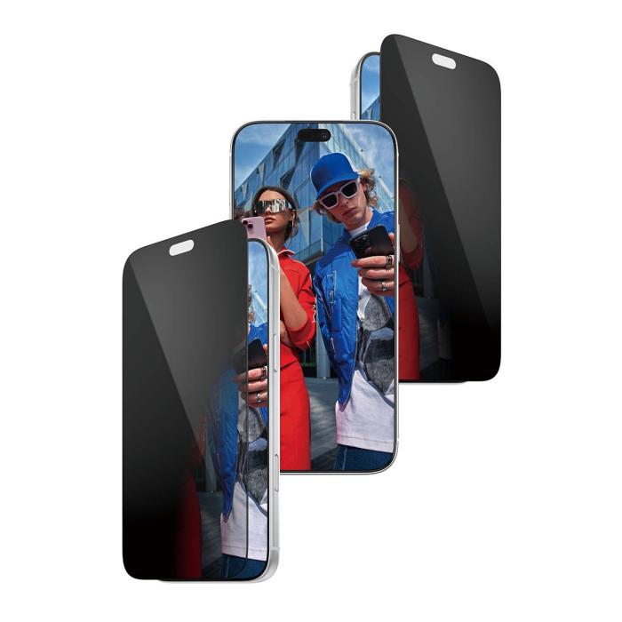 PanzerGlass ® 2-Way Privacy Screen Protector iPhone 18 Pro Max | Ultra-Wide Fit w. EasyAligner — image 8 of 14