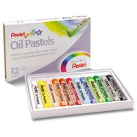 Pentel PHN-12 pastel Oil pastel Multicolour 12 pc(s)