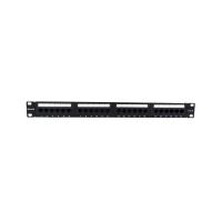 Phasak Panel de transferencia 19'' 24P Cat.6 UTP RJ45 DUAL +Organizer 1U - PU 2424, view image 3 of 10