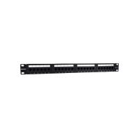 Phasak Panel de transferencia 19'' 24P Cat.6 UTP RJ45 DUAL +Organizer 1U - PU 2424, view image 4 of 10