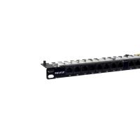 Phasak Panel de transferencia 19'' 24P Slim Cat.6A UTP RJ45 DUAL 0.5U - PU 4811, view image 3 of 4