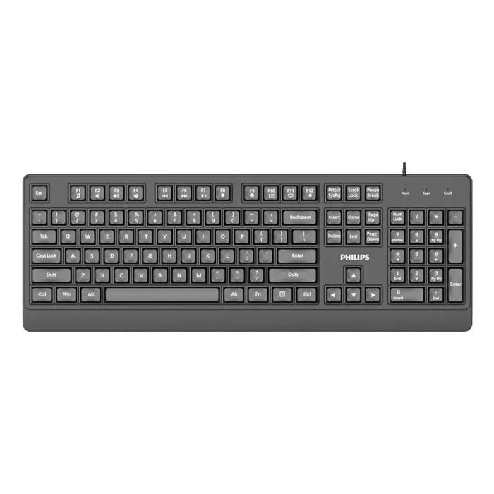 Philips 2000 series SPK6247B/85 keyboard Universal USB QWERTY Black