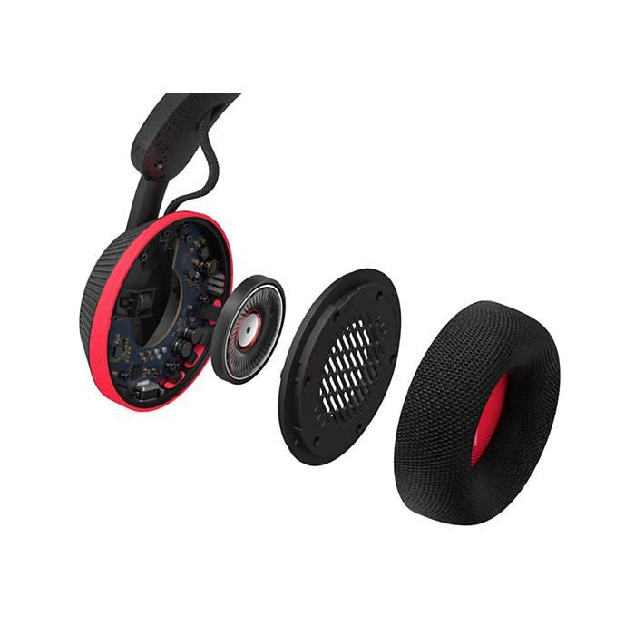 Philips 6000 series TAA6219BK/00 headphones/headset Wireless Head-band Calls/Music Bluetooth Black, Red — image 11 of 12