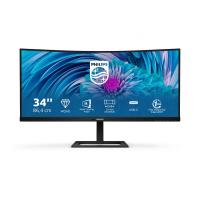 Philips E Line 346E2CUAE/00 computer monitor 86.4 cm (34'') 3440 x 1440 pixels Wide Quad HD+ LCD Black