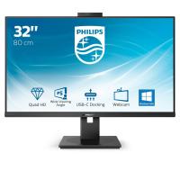 Philips P Line 326P1H/00 LED display 80 cm (31.5'') 2560 x 1440 pixels Quad HD Black
