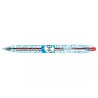 Pilot B2P Gel Clip-on retractable pen Red