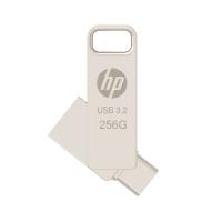 PNY HPFD206C-256 USB flash drive 256 GB USB Type-A / USB Type-C 3.2 Gen 2 (3.1 Gen 2) Silver